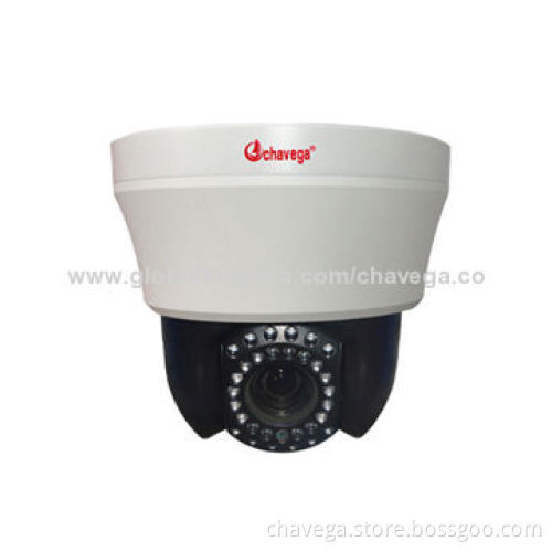 1,000TVL 1/2.8-inch Sony CMOS 4-inch Mini IR PTZ Dome Camera with 35m IR Distance